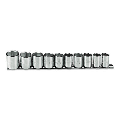 Torqueplus 10 Piece Socket Sets, 3/8 in, 6 Point
