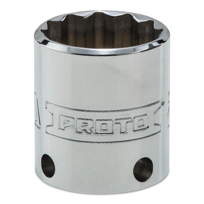 Tether-Ready Drive Deep Sockets, 3/8 in Drive, 23 mm, 1 5/16 in L, 12 Points