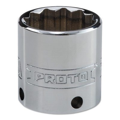 Tether-Ready Drive Deep Sockets, 3/8 in Drive, 25 mm, 1 3/8 in L, 12 Points
