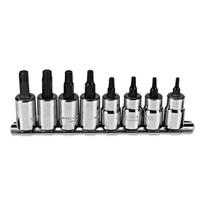 8 Piece Torx Bit Socket Sets, 3/8 in