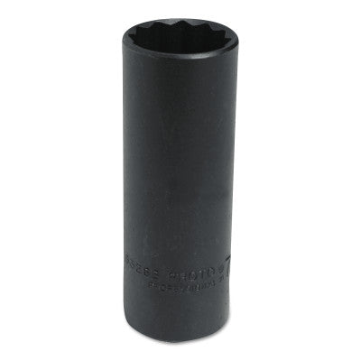 Torqueplus Protoblack Deep Sockets, 1/2 in Drive, 7/8 in, 12 Points