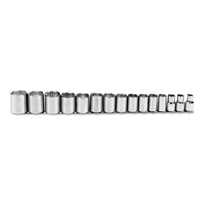 Torqueplus 15 Piece Socket Sets, 1/2 in, 6 Point