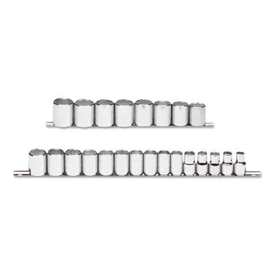 Torqueplus 23 Piece Metric Socket Sets, 1/2 in, 6 Point