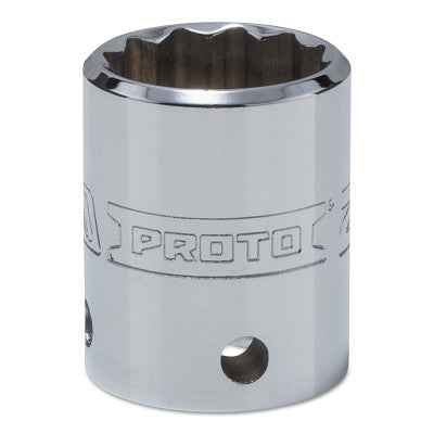 Tether-Ready Drive Deep Sockets, 1/2 in Drive, 23 mm, 1 17/32 in L, 12 Points
