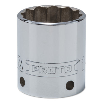 Tether-Ready Drive Deep Sockets, 1/2 in Drive, 1 3/16 in, 1 3/4 in L, 12 Points