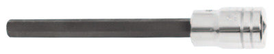 Extra-Long Socket Bits, 1/2 in Drive, 1/4 in Tip