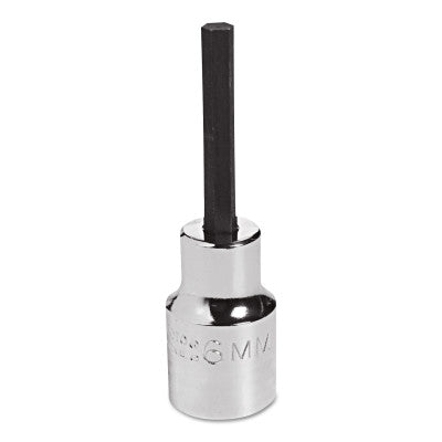 Metric Socket Bits, 1/2 in Drive, 6 mm Tip