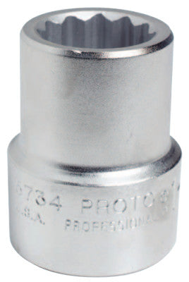 Torqueplus Sockets 1 in, 1 in Drive, 1 1/8 in, 12 Points