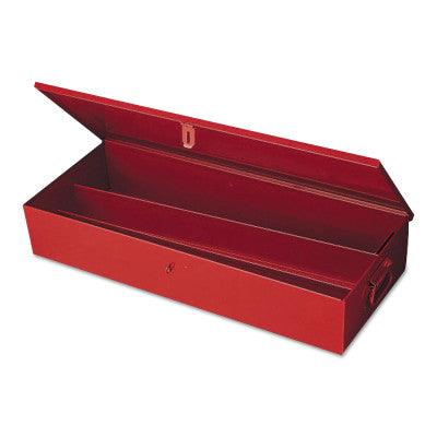 Super Heavy-Duty Set Boxes, W x 10 7/16 in D x H, Steel, Red