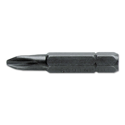 Phillips Insert Drive Bits, #3, 5/16 in x 1 1/4 in, Hex