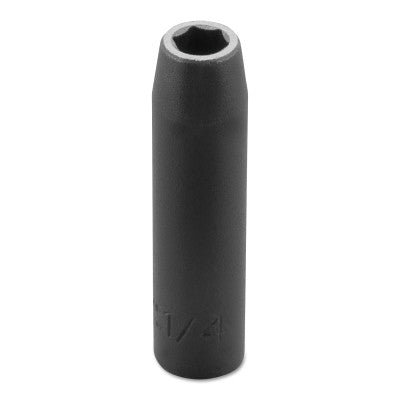 Torqueplus Deep Impact Sockets 1/4 in, 1/4 in Drive, 1/4 in, 6 Points