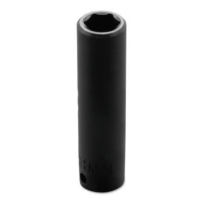 Torqueplus Metric Deep Impact Sockets 1/4 in, 1/4 in Drive, 8 mm, 6 Points
