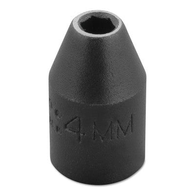 Torqueplus Metric Impact Sockets 1/4 in, 1/4 in Drive, 4 mm, 6 Points