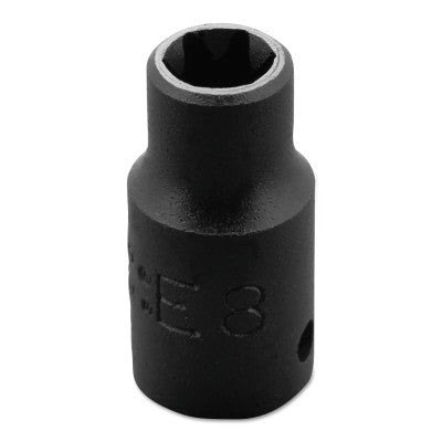 Torx Impact Sockets, 1/4 in Drive, E8 Tip