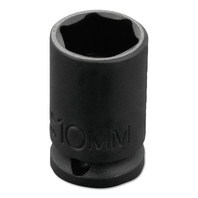 Torqueplus Metric Impact Sockets 1/4 in, 1/4 in Drive, 10 mm, 6 Points