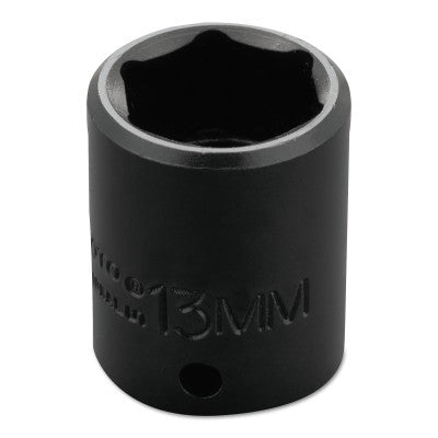 Torqueplus Metric Impact Sockets 1/4 in, 1/4 in Drive, 13 mm, 6 Points