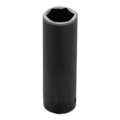 Torqueplus Metric Deep Impact Sockets 3/8 in, 3/8 in Drive, 15 mm, 6 Points