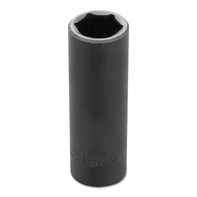 Torqueplus Metric Deep Impact Sockets 3/8 in, 3/8 in Drive, 16 mm, 6 Points