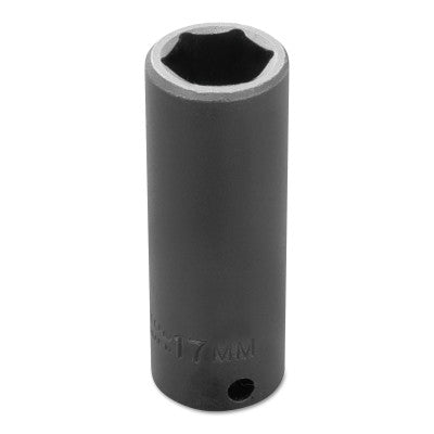 Torqueplus Metric Deep Impact Sockets 3/8 in, 3/8 in Drive, 17 mm, 6 Points