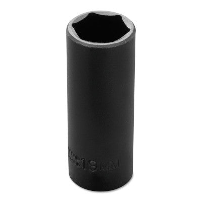 Torqueplus Metric Deep Impact Sockets 3/8 in, 3/8 in Drive, 19 mm, 6 Points