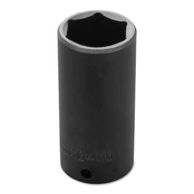 Torqueplus Metric Deep Impact Sockets 3/8 in, 3/8 in Drive, 24 mm, 6 Points