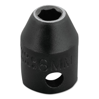 Torqueplus Metric Impact Sockets 3/8 in, 3/8 in Drive, 6 mm, 6 Points