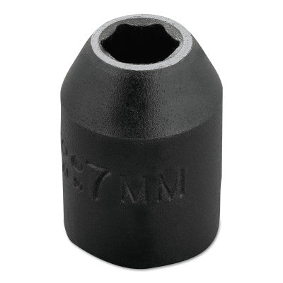 Torqueplus Metric Impact Sockets 3/8 in, 3/8 in Drive, 7 mm, 6 Points