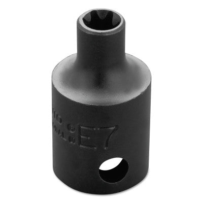 Torx Impact Sockets, 3/8 in Drive, E7 Tip