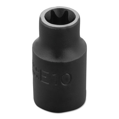Torx Impact Sockets, 3/8 in Drive, E10 Tip