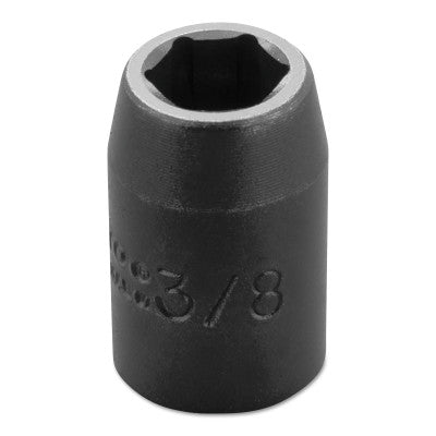 Torqueplus Impact Sockets 3/8 in, 3/8" Dr, 3/8 in, 6 Pt