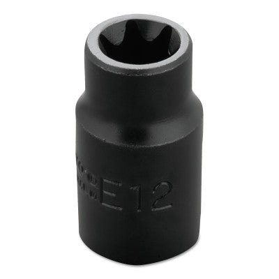 Torx Impact Sockets, 3/8 in Drive, E12 Tip