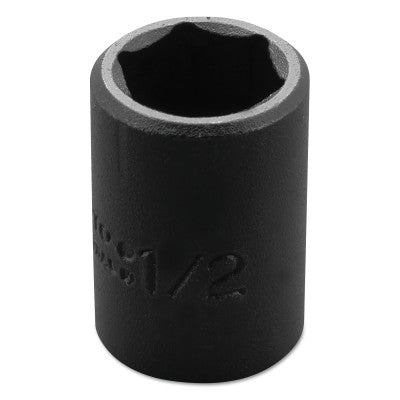 Torqueplus Impact Sockets 3/8 in, 3/8" Dr, 1/2 in, 6 Points