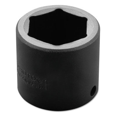 Torqueplus Impact Sockets 3/8 in, 3/8" Dr, 1 in, 6 Points