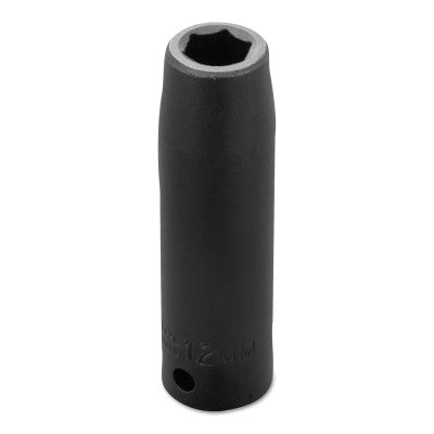 Torqueplus Metric Deep Impact Sockets 1/2 in, 1/2 in Drive, 12 mm, 6 Points