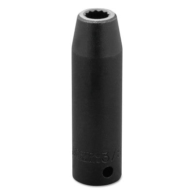Torqueplus Deep Impact Sockets 1/2 in, 1/2 in Drive, 3/8 in, 12 Points