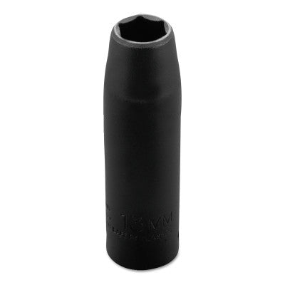 TorquePlus Thin Wall Deep Impact Sockets, 1/2 in Drive, 13 mm, 6 Point