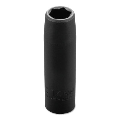 TorquePlus Thin Wall Deep Impact Sockets, 1/2 in Drive, 14 mm, 6 Point