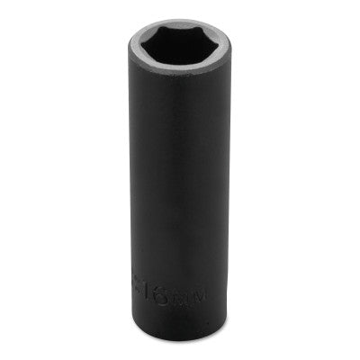 Torqueplus Metric Deep Impact Sockets 1/2 in, 1/2 in Drive, 16 mm, 6 Points
