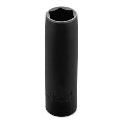 TorquePlus Thin Wall Deep Impact Sockets, 1/2 in Drive, 16 mm, 6 Point