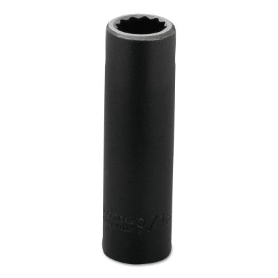 Torqueplus Deep Impact Sockets 1/2 in, 1/2 in Drive, 9/16 in, 12 Points