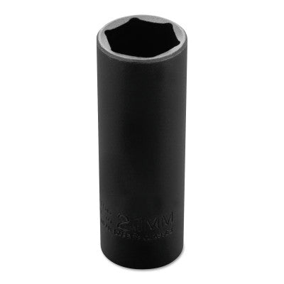 TorquePlus Thin Wall Deep Impact Sockets, 1/2 in Drive, 21 mm, 6 Point