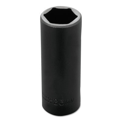 Torqueplus Metric Deep Impact Sockets 1/2 in, 1/2 in Drive, 23 mm, 6 Points