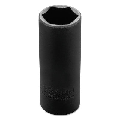 TorquePlus Thin Wall Deep Impact Sockets, 1/2 in Drive, 23 mm, 6 Point