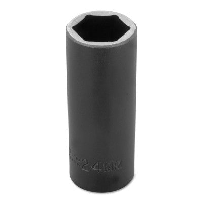 Torqueplus Metric Deep Impact Sockets 1/2 in, 1/2 in Drive, 24 mm, 6 Points