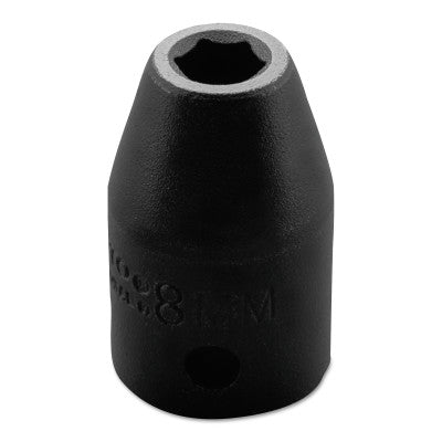 Torqueplus Metric Impact Sockets 1/2 in, 1/2 in Drive, 8 mm, 6 Points