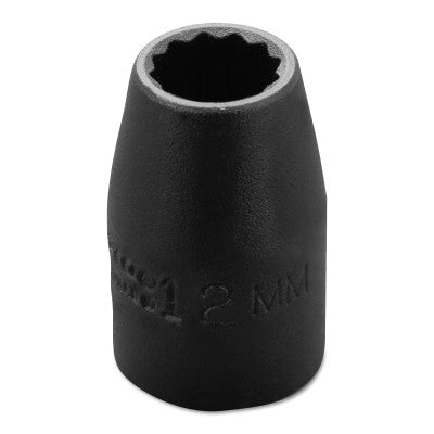 Torqueplus Metric Impact Sockets 1/2 in, 1/2 in Drive, 12 mm, 12 Points