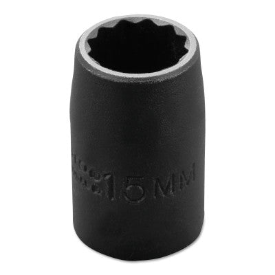Torqueplus Metric Impact Sockets 1/2 in, 1/2 in Drive, 15 mm, 12 Points
