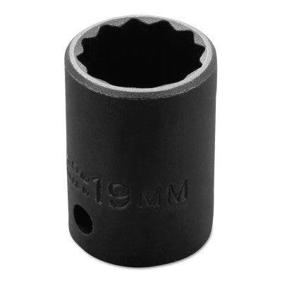 Torqueplus Metric Impact Sockets 1/2 in, 1/2 in Drive, 19 mm, 12 Points