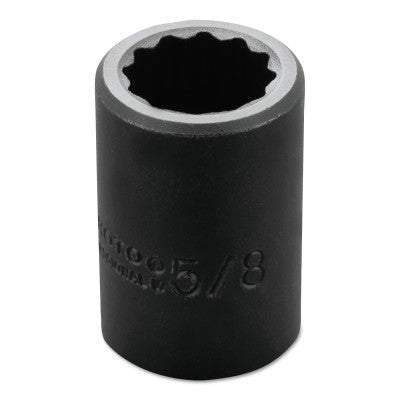 Torqueplus Impact Sockets, 1/2 in Drive, 5/8 in Opening, 12 Points