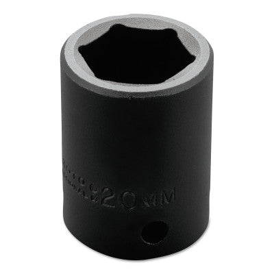 Torqueplus Metric Impact Sockets 1/2 in, 1/2 in Drive, 20 mm, 6 Points